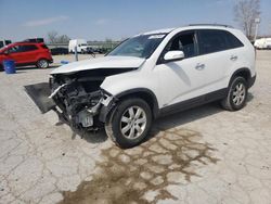 Salvage cars for sale at Kansas City, KS auction: 2011 KIA Sorento Base