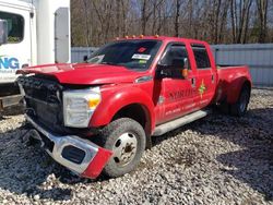 Salvage trucks for sale at West Warren, MA auction: 2011 Ford F450 Super Duty