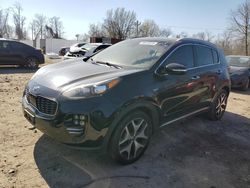 Salvage cars for sale from Copart Baltimore, MD: 2017 KIA Sportage SX