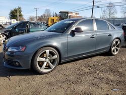 Salvage cars for sale from Copart New Britain, CT: 2011 Audi A4 Premium Plus
