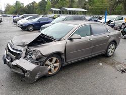 Chevrolet Malibu 2LT salvage cars for sale: 2012 Chevrolet Malibu 2LT