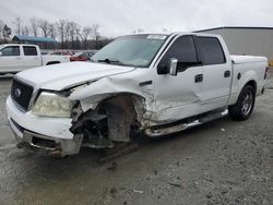 Salvage cars for sale at Spartanburg, SC auction: 2004 Ford F150 Supercrew