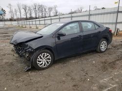 Salvage cars for sale at Spartanburg, SC auction: 2018 Toyota Corolla L