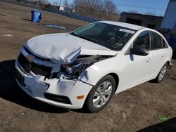 Salvage cars for sale at New Britain, CT auction: 2014 Chevrolet Cruze LS