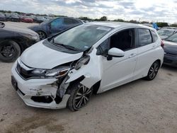 Salvage cars for sale from Copart San Antonio, TX: 2019 Honda FIT EX