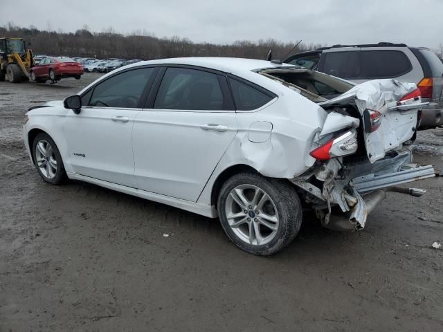 2018 Ford Fusion SE Hybrid