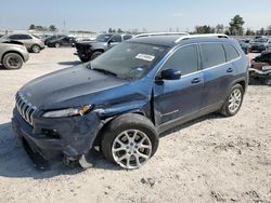 Jeep salvage cars for sale: 2018 Jeep Cherokee Latitude