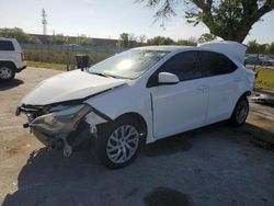 Salvage cars for sale from Copart Orlando, FL: 2015 Toyota Corolla L