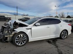 KIA Optima SX Vehiculos salvage en venta: 2015 KIA Optima SX