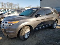 Salvage cars for sale at Spartanburg, SC auction: 2015 Ford Explorer XLT