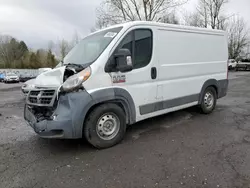 Salvage cars for sale at Portland, OR auction: 2017 Dodge RAM Promaster 1500 1500 Standard
