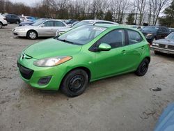 Salvage cars for sale from Copart North Billerica, MA: 2011 Mazda 2