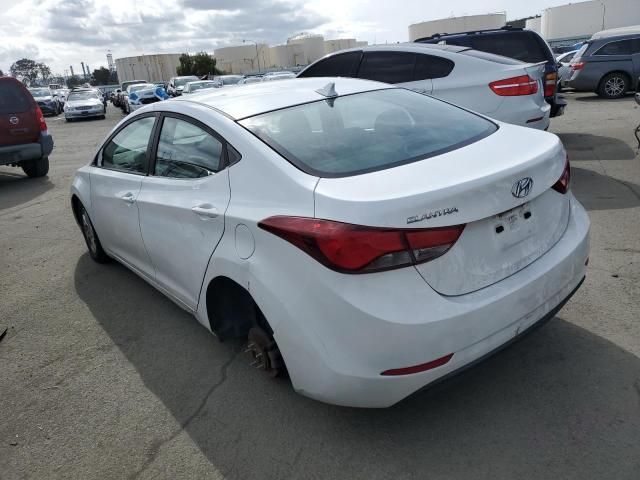 2014 Hyundai Elantra SE