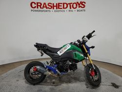 Salvage motorcycles for sale at Dallas, TX auction: 2020 Honda Grom 125