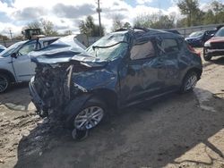 Salvage cars for sale from Copart Midway, FL: 2014 Nissan Juke S