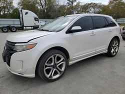 Ford Edge Sport salvage cars for sale: 2011 Ford Edge Sport