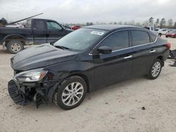 Salvage cars for sale at Houston, TX auction: 2018 Nissan Sentra S