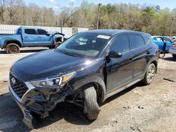 Salvage cars for sale at Grenada, MS auction: 2021 Hyundai Tucson SE