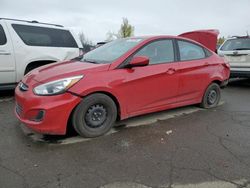 Salvage cars for sale at Woodburn, OR auction: 2016 Hyundai Accent SE