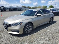 Salvage cars for sale from Copart Sacramento, CA: 2018 Honda Accord Hybrid