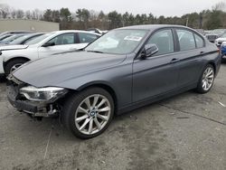 Salvage cars for sale at Exeter, RI auction: 2018 BMW 320 XI