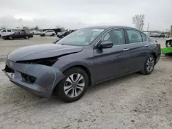 2013 Honda Accord LX en venta en Kansas City, KS