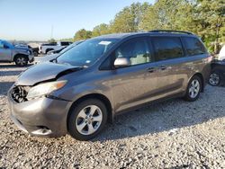 Salvage cars for sale from Copart Houston, TX: 2011 Toyota Sienna LE