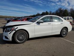 Salvage cars for sale at Brookhaven, NY auction: 2016 Mercedes-Benz C 300 4matic