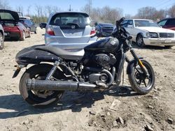 Salvage motorcycles for sale at Waldorf, MD auction: 2015 Harley-Davidson XG500