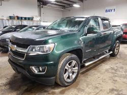 Salvage cars for sale at Elgin, IL auction: 2016 Chevrolet Colorado LT