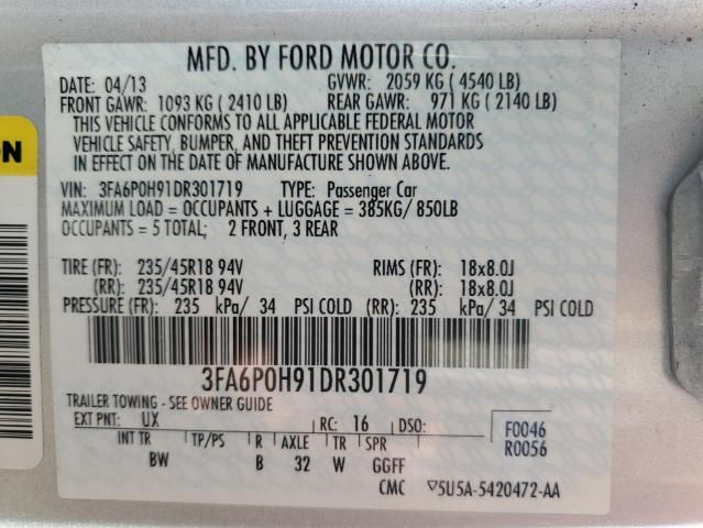 2013 Ford Fusion SE