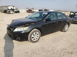 Salvage cars for sale from Copart Kansas City, KS: 2010 Toyota Camry Base