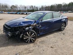 Nissan Altima SR salvage cars for sale: 2020 Nissan Altima SR