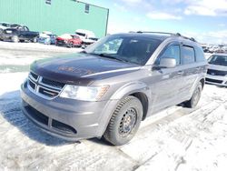 Salvage cars for sale from Copart Montreal Est, QC: 2013 Dodge Journey SE