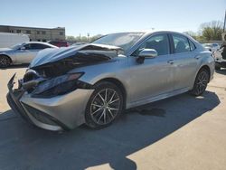 Salvage cars for sale at Wilmer, TX auction: 2023 Toyota Camry SE Night Shade