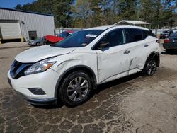 Salvage cars for sale at Austell, GA auction: 2017 Nissan Murano S