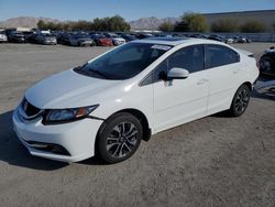Salvage cars for sale at Las Vegas, NV auction: 2015 Honda Civic EX