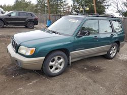 Subaru salvage cars for sale: 2001 Subaru Forester S