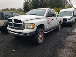 Dodge RAM 2500 salvage cars for sale: 2003 Dodge RAM 2500 ST