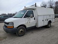 Salvage trucks for sale at Ellwood City, PA auction: 2005 Chevrolet Express G3500