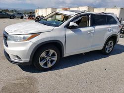 Salvage cars for sale from Copart Van Nuys, CA: 2015 Toyota Highlander Limited