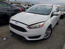 Salvage cars for sale from Copart Martinez, CA: 2017 Ford Focus SE