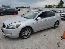 Salvage cars for sale at Houston, TX auction: 2009 Honda Accord EXL