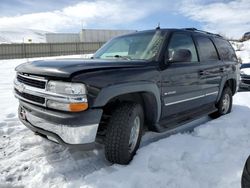 Chevrolet Tahoe salvage cars for sale: 2002 Chevrolet Tahoe K1500