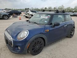 Salvage cars for sale at Houston, TX auction: 2014 Mini Cooper