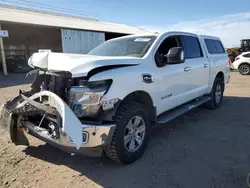 Salvage cars for sale at Phoenix, AZ auction: 2017 Nissan Titan SV