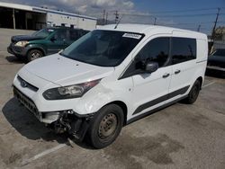 Salvage cars for sale from Copart Sun Valley, CA: 2015 Ford Transit Connect XLT