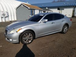 Salvage cars for sale at Assonet, MA auction: 2012 Infiniti M37 X