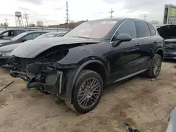 Salvage cars for sale at Chicago Heights, IL auction: 2016 Porsche Cayenne S