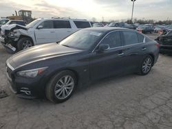 Salvage cars for sale from Copart Indianapolis, IN: 2014 Infiniti Q50 Base